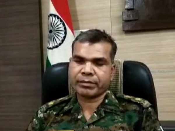 SP Sukma DD Maravi talking to ANI at Sukma on Tuesday 