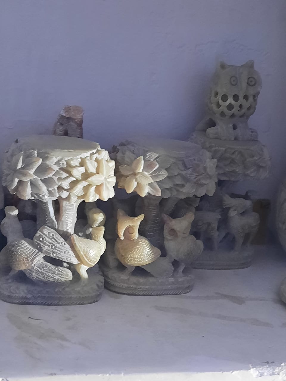 Varanasi stone carvings. (ANI/photo)