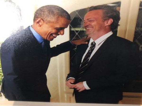 Friends actor Matthew Perry with former US President Barack Obama (Image Source: Instagram)