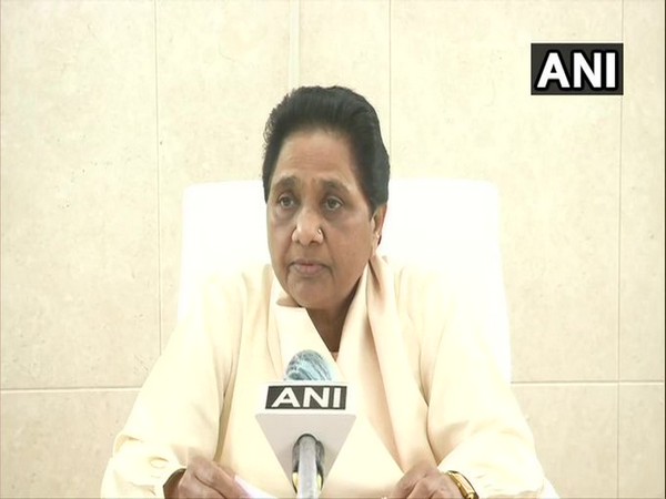 BSP chief Mayawati speaking to ANI on Monday.  [Photo/ANI]