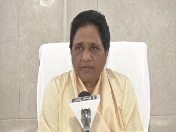 BSP chief Mayawati talking to ANI in New Delhi on Thursday. Photo/ANI