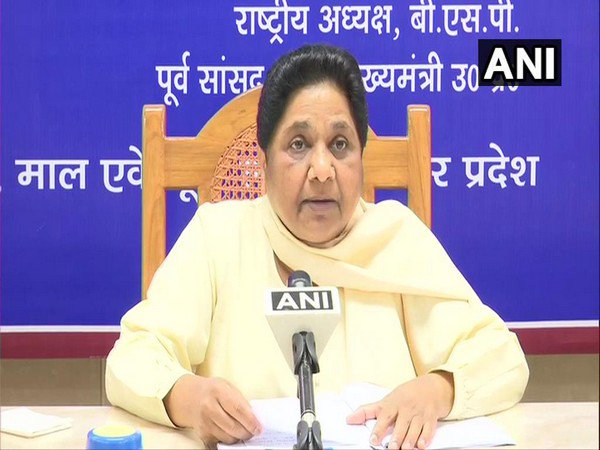 BSP Chief Mayawati speaking to ANI on Monday