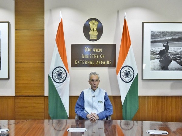 Ministry of External Affairs (MEA) Secretary (Economic Relations) Rahul Chhabra (Photo Credit: Twitter/Anurag Srivastava)