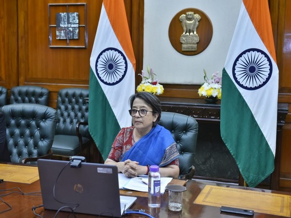 Secretary (East) in the Ministry of External Affairs Riva Ganguly Das (Photo Credit: Twitter)