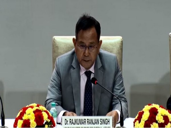 MoS of Education, Rajkumar Ranjan Singh. (Photo/ANI)