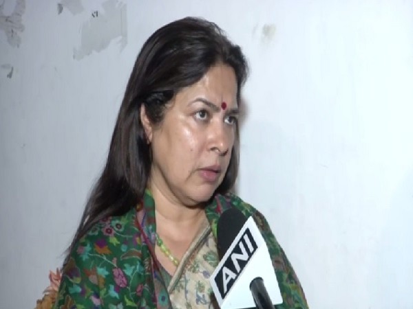 BJP MP Meenakshi Lekhi speaking to ANI in New Delhi. Photo/ANI