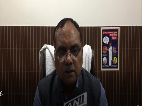 Raj Kumar, CMO, Meerut speaks to ANI in Meerut. [Photo/ANI]