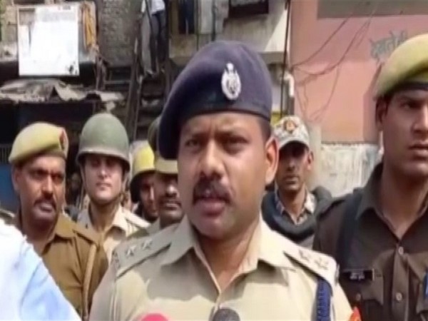 Meerut police talking to ANI(Photo/ANI)
