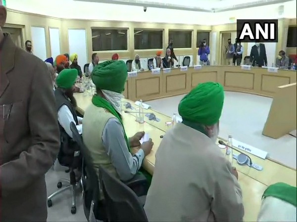 A visual from the meeting at Vigyan Bhawan (Photo/ANI)