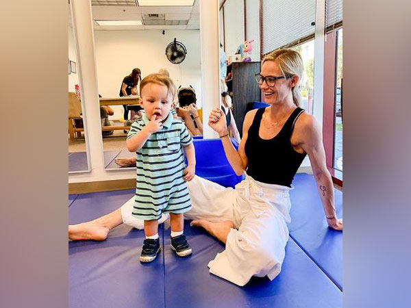 Meghan King Edmonds along with her son Hart (Image courtesy: Instagram)