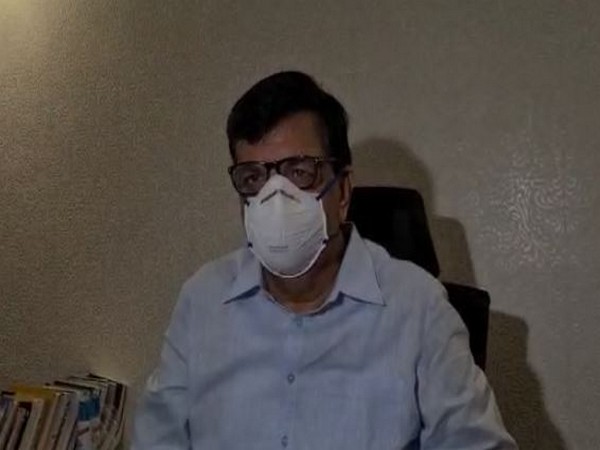 Maharashtra Congress chief and minister Balasaheb Thorat speaks to media on Tuesday [Photo/ANI]