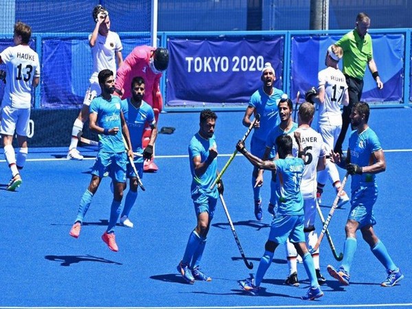 Indian men's hockey team (Image: Sachin Tendulkar Twitter)