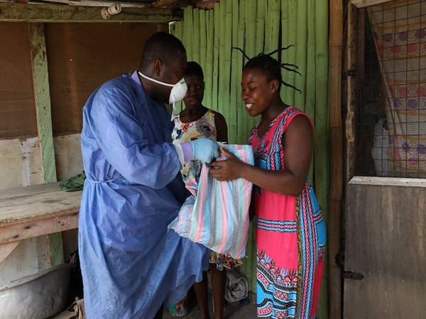 Relief items being distributed to those affected by coronavirus lockdown by Merck Foundation together with First Lady of Ghana and her Foundation