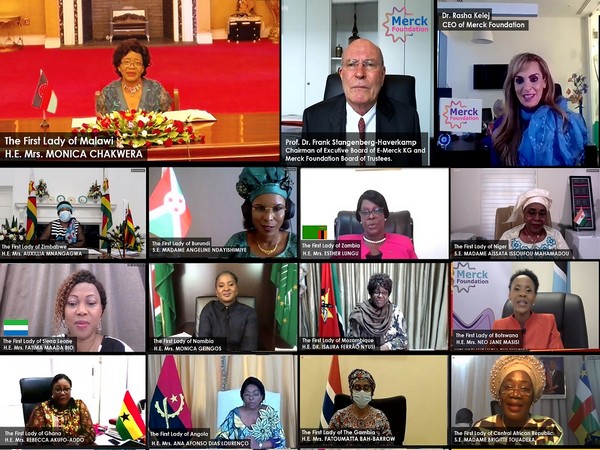 H.E. Monica Chakwera, The First Lady of Malawi speaking during MFFLI VC Summit