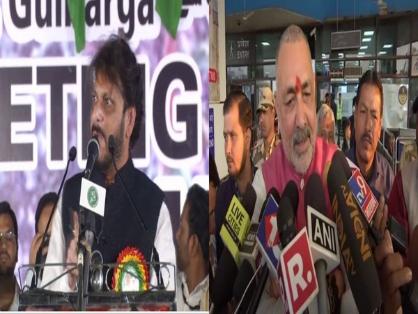 AIMIM leader Waris Pathan (L) and BJP leader & Union Minister Giriraj Singh (R). (File Photo)  