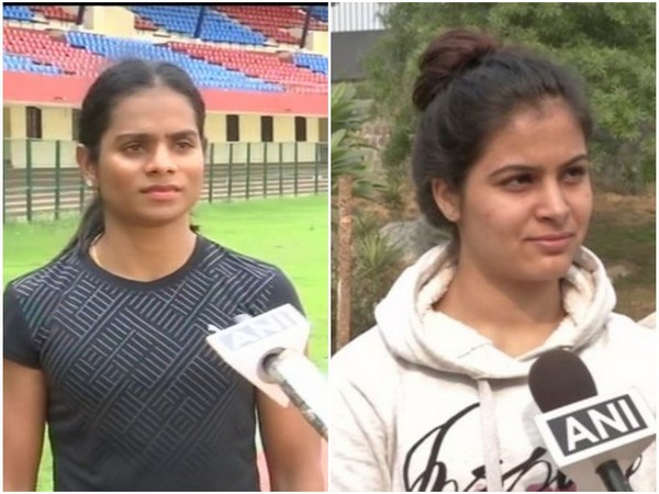 Dutee Chand and Manu Bhaker
