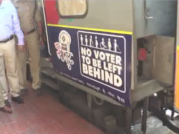 The ECI is collaborated with the Indian railways for vinyl wrap of trains with messages urging voters to cast votes. 