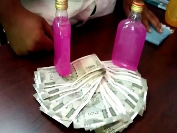 Recovered money seized by ACB officials. (Photo/ANI)