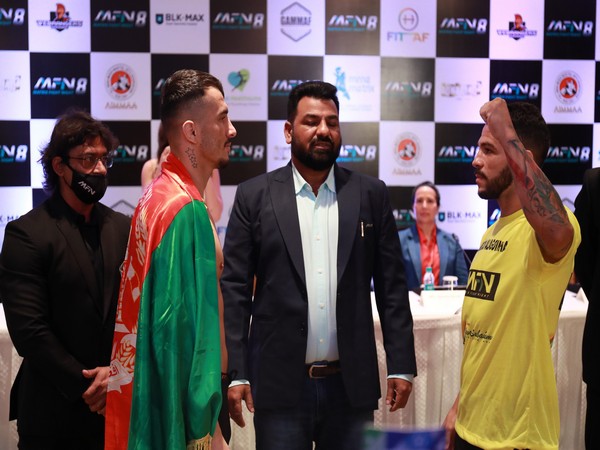 Abdul Azim Badakhshi and Fabricio Oliveira come face-to-face at Weigh-In Ceremony ahead of MFN 8 Fight Night
