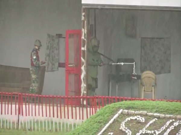 A visual from the Indo-Maldives Joint Military Exercise in Pune on Sunday. Photo/ANI