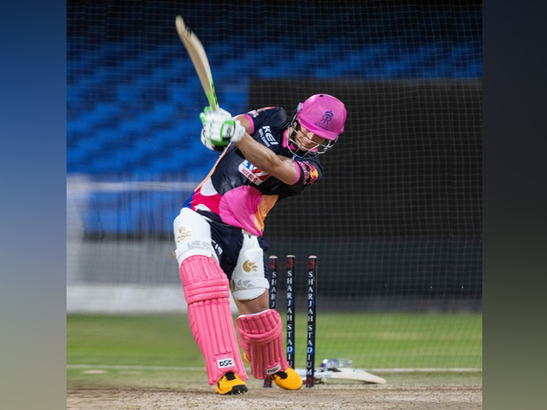 David Miller during nets (Rajasthan Royals twitter)