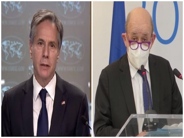 French Foreign Minister Jean-Yves Le Drian will hold talks with US Secretary of State Antony Blinken in New York on Tuesday, media said.