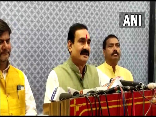 Madhya Pradesh Home Minister Narottam Mishra (Photo/ANI)