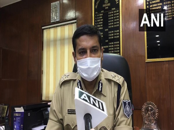 Inspector-general of police (IGP) Indore, Harinarayanchari Mishra. (Photo/ ANI)