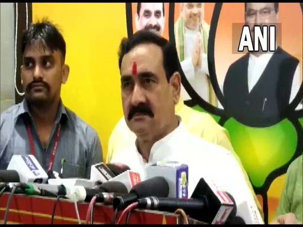 Madhya Pradesh Home Minister Narottam Mishra (Photo/ ANI)