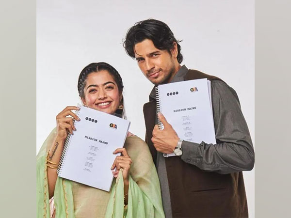Sidharth Malhotra and Rashmika Mandanna (Image source: Twitter)