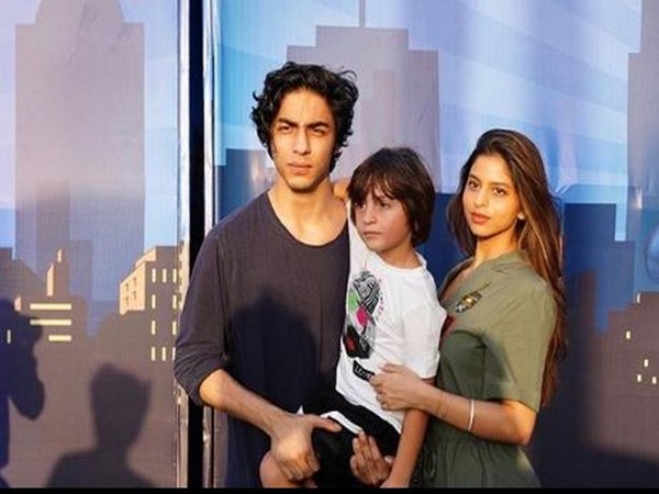 Shah Rukh Khan children, Aryan. AbRam and Suhana Khan, Image courtesy: Instagram 