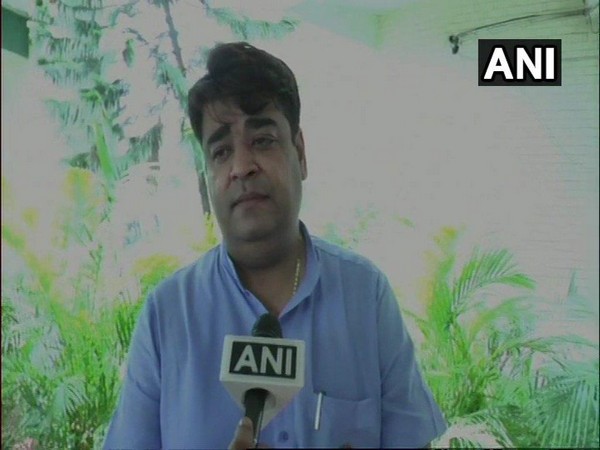 Ambala MLA Aseem Goel talking to ANI on Monday. Photo/ANI