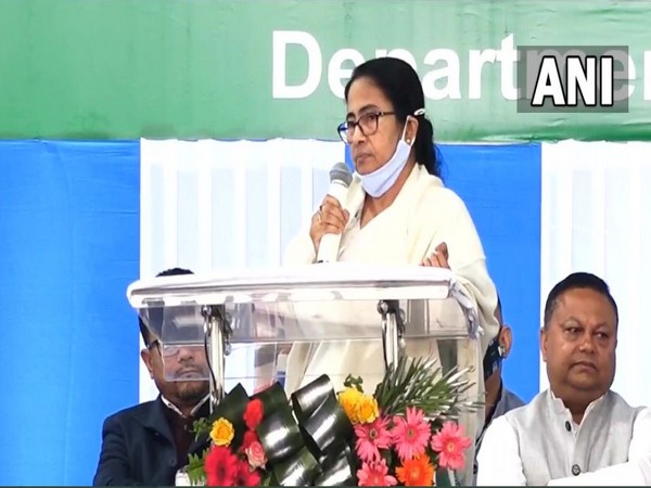 visuals of West Bengal Chief Minister, Mamata Banerjee (Photo/ANI)