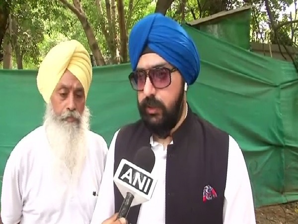 Puneet Singh who submitted the memorandum to Pakistan High Commisision seaking to ANI in New delhi ojn Monday. 