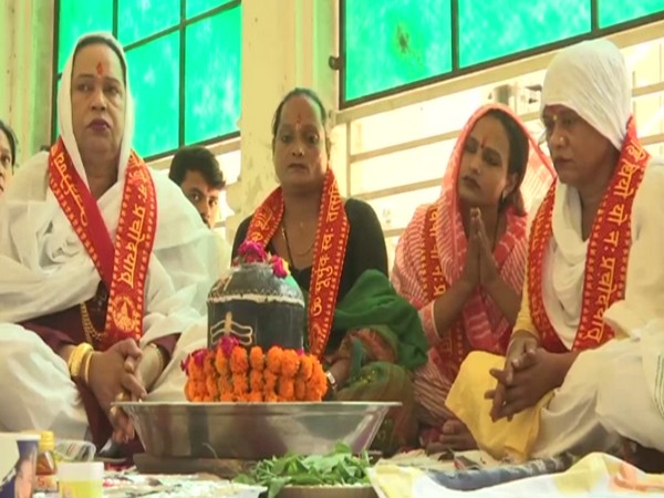 Visual from the Rudraabhishek (Photo/ANI) 