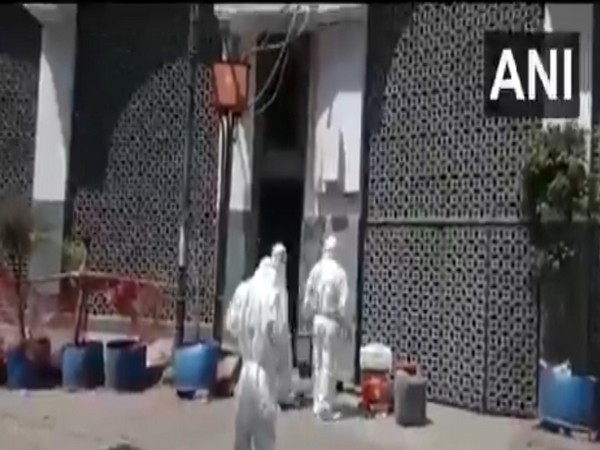 Visuals from Markaz building in Nizamuddin