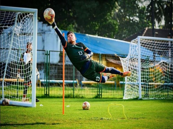 Mumbai City FC goalkeeper Mohammad Nawaz (Photo: Mumbai City FC website)