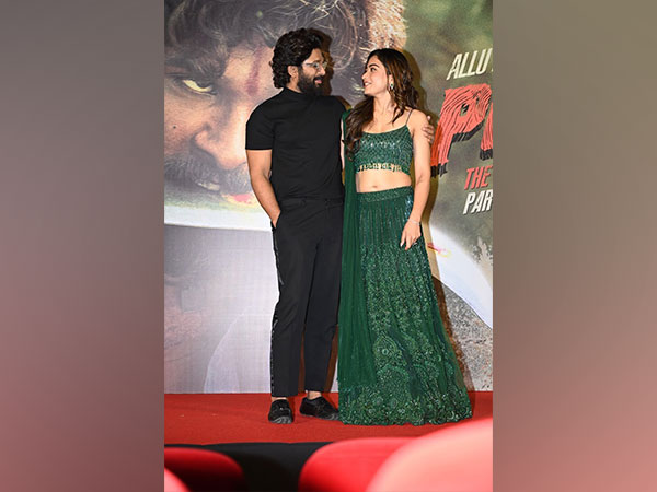 Allu Arjun and Rashmika Mandanna