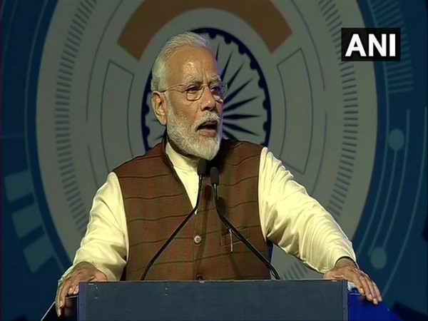 Prime Minister Narendra Modi speaking at Defence Expo in Lucknow on Wednesday. 