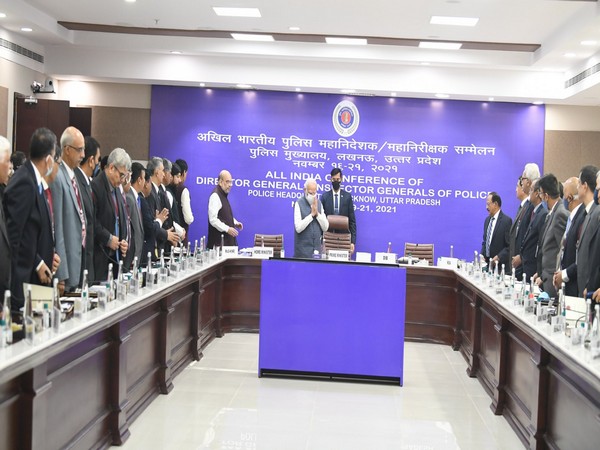Visuals from DGP/IGP conference in Lucknow today (Twitter: PM Modi)