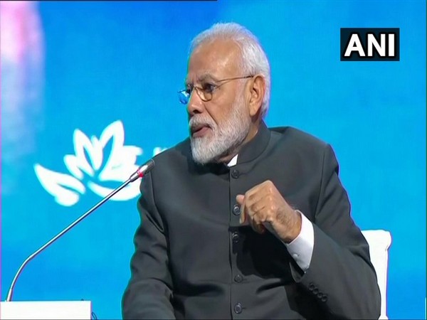 Prime Minister Narendra Modi speaking at the plenary session of the 5th Eastern Economic Forum in Vladivostok on Thursday.