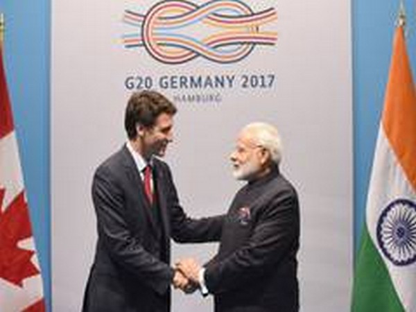 Prime Minister Narendra Modi with his Canadian counterpart Justin Trudeau
