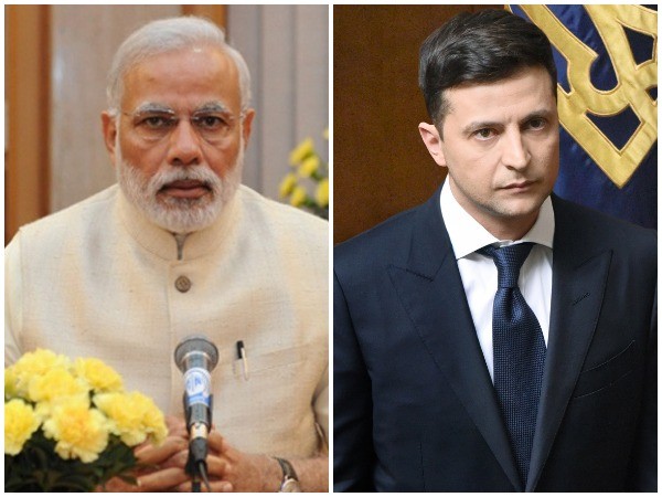 Prime Minister Narendra Modi and Ukrainian President Volodymyr Zelensky (File photo)