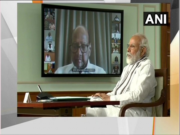Prime Minister Narendra Modi during all party meeting