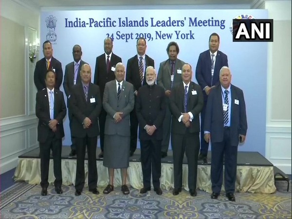 Prime Minister Narendra Modi at the India-Pacific Islands Leaders' Meeting in New York on Tuesday (Photo/ANI)