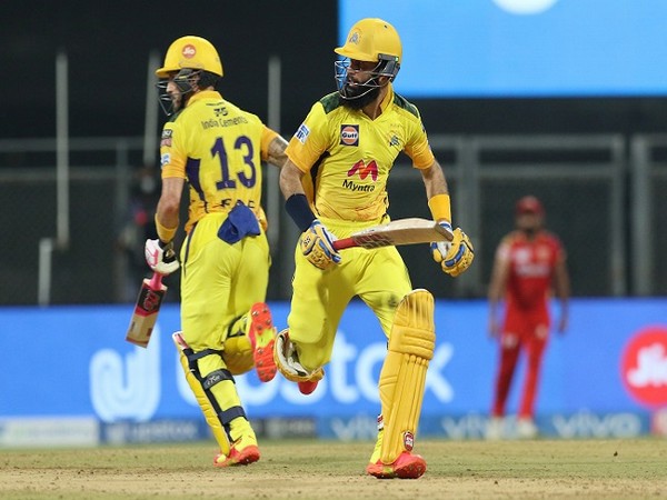 CSK batsman Moeen Ali and Faf du Plessis (Image: BCCI/IPL)