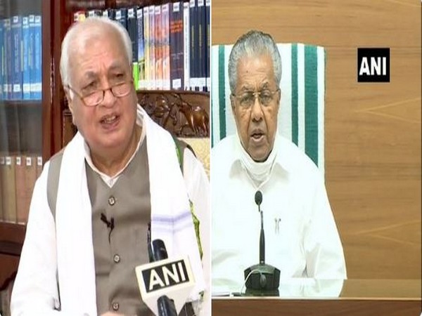 Kerala governor Arif Mohammad Khan (Left) and Chief Minister Pinarayi Vijayan. (File photo)