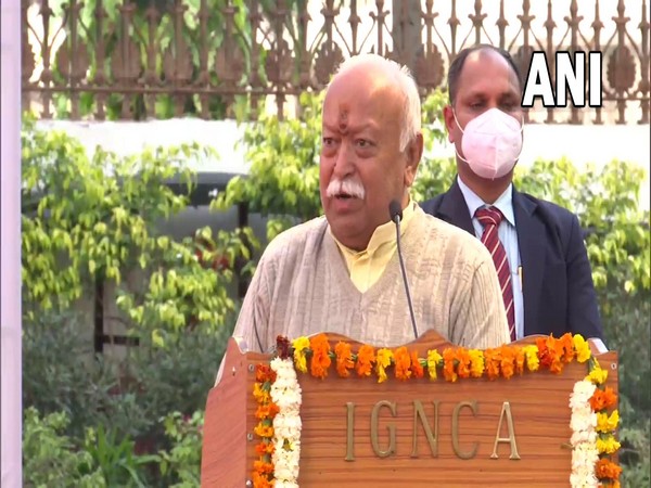 RSS Chief Mohan Bhagwat (Photo/ANI) 