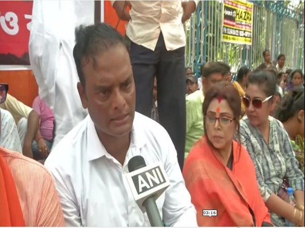 Mohan Rao, South Kolkata district president of BJP (Photo/ANI)