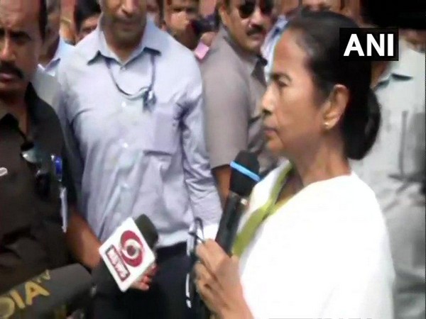 West Bengal Chief Minister Mamata Banerjee talking to media persons in New Delhi 